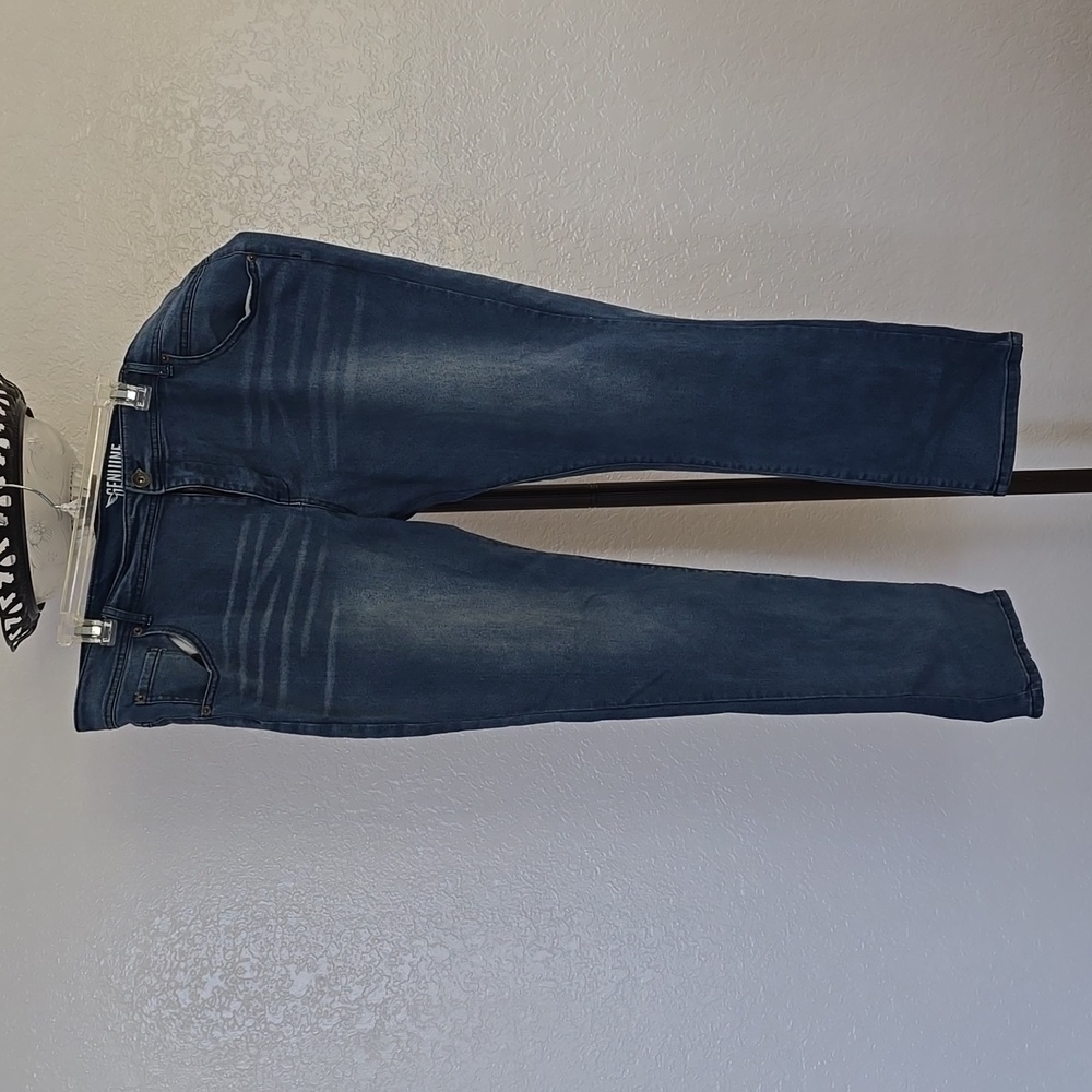 Men's jeans blue denim stretch